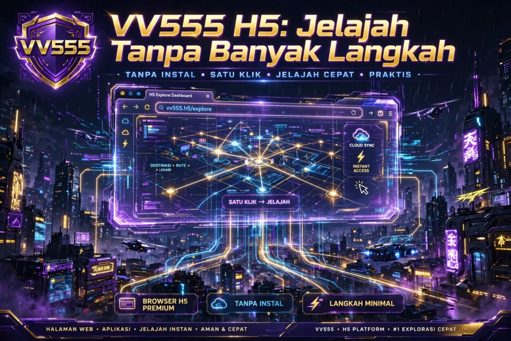 VV555 H5: Jelajah Tanpa Banyak Langkah